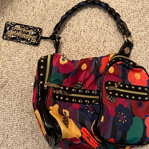 Betsey Johnson Multicolor Floral Purse - Picture 2 of 2